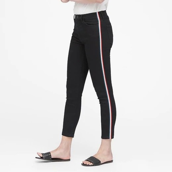 Banana Republic Denim - Banana Republic High-Rise Skinny Cropped Jeans 27